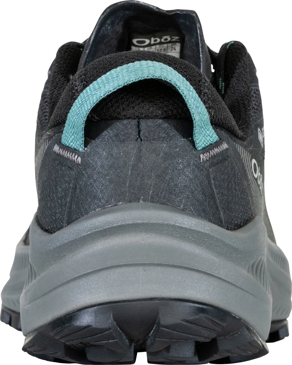 Oboz Women's Katabatic LT Low GTX Waterproof Hiker in Black Sea